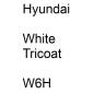 Preview: Hyundai, White Tricoat, W6H.